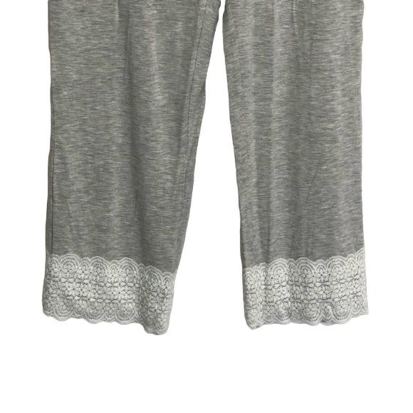 Charter Club Lace Trim Knit Pajamas Pant - Picture 4 of 8